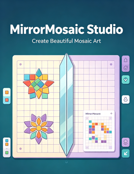MirrorMosaic Studio – Create Beautiful Mosaic Art
