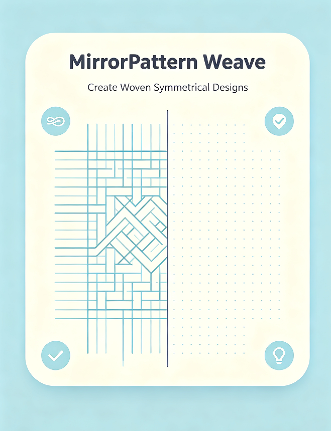 16.1 MirrorPattern Weave – Create Woven Symmetrical Designs - Image 1