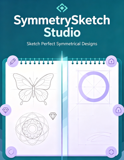 SymmetrySketch Studio – Sketch Perfect Symmetrical Designs