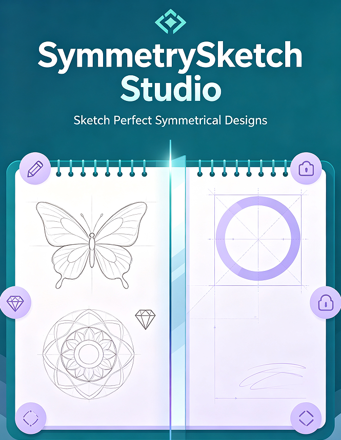 9.1 SymmetrySketch Studio – Sketch Perfect Symmetrical Designs - Image 1